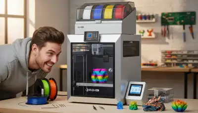 Bunte Meisterwerke: Mehrfarbiger 3D-Druck