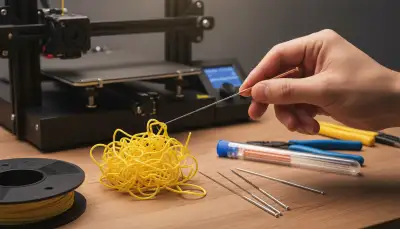 Wenn die 3D Drucker Nozzle verstopft