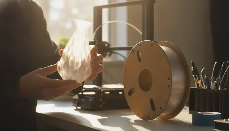 Licht und Form: Transparentes Filament meistern