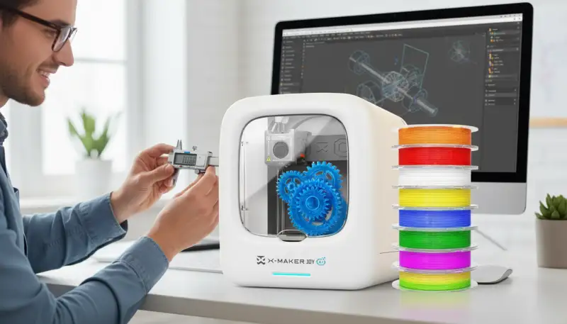 Parametrische Modellierung für Präzisions-Prints