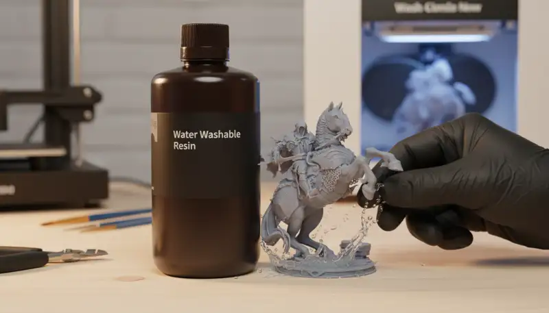 Resin-Drucker: Details auf die Spitze treiben